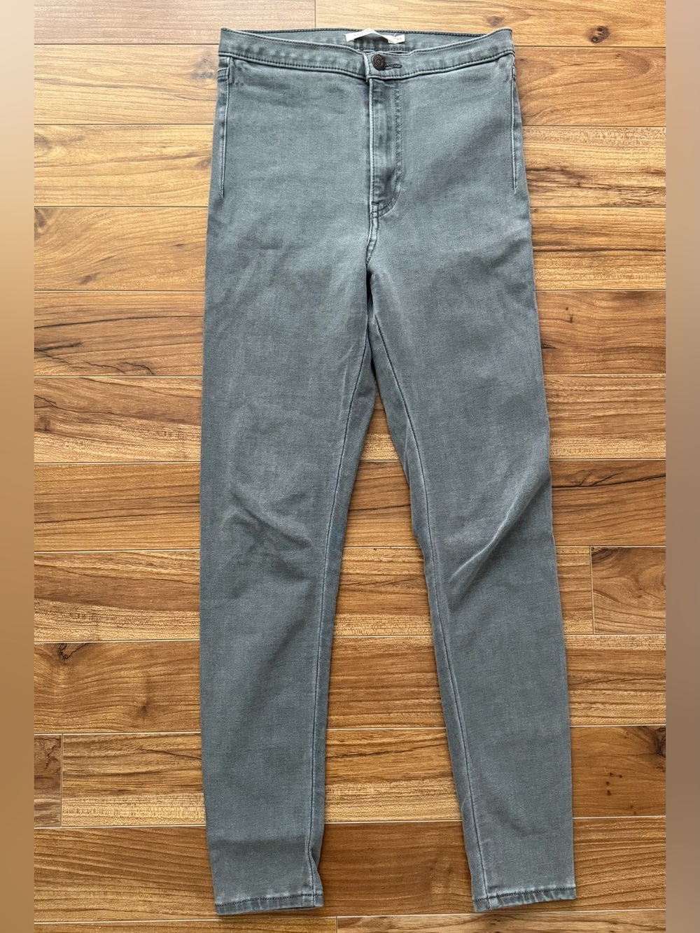 Levi's Runaround Super Skinny Gray Jeans Size XS